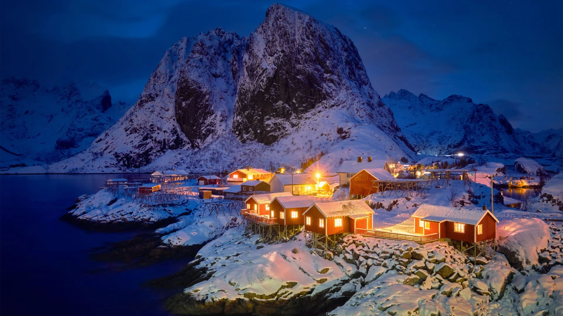 Norvegia: isole Lofoten d'inverno